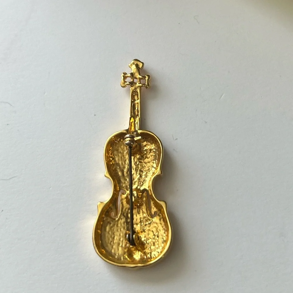 Vintage Bass Brooch